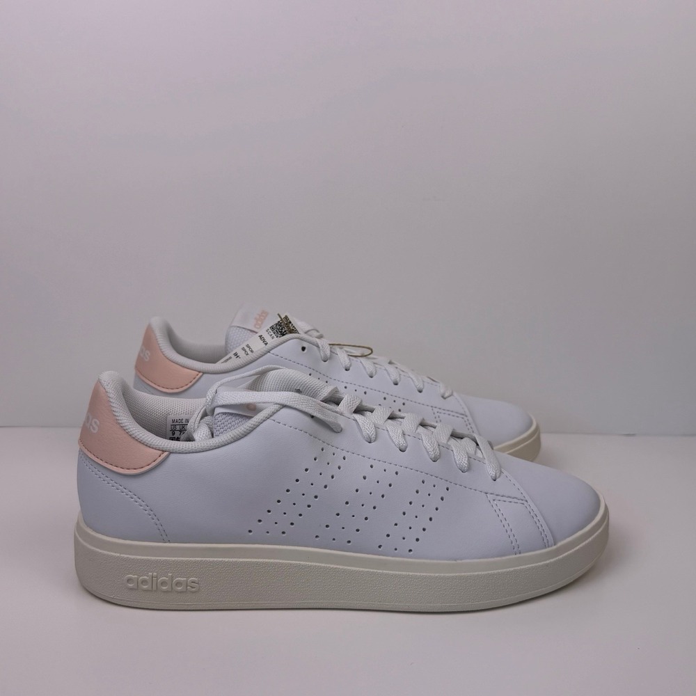 Adidas Advantage Base 2.0 Sneakers Women's Size 9 White IH1692